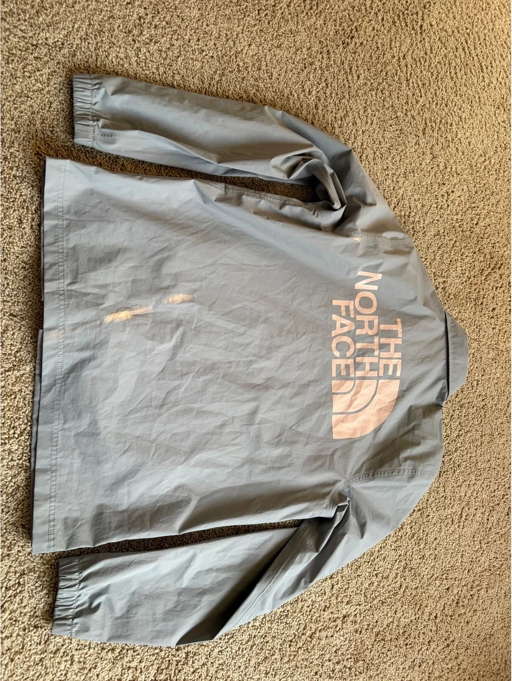 Men's The North Face International Collection Coach Jacket M MEDIUM grey / pink